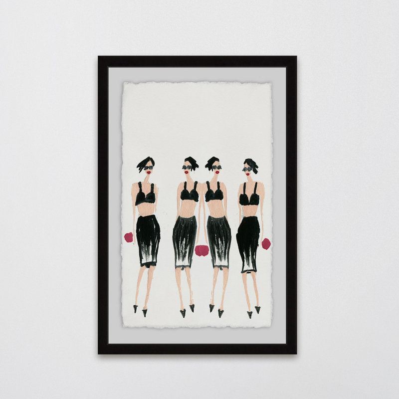 Night Out - Single Picture Frame Painting, 61 cm H x 41 cm W