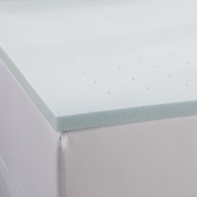 Surmatelas en mousse viscoélastique gélifiée, Double, 1.5"