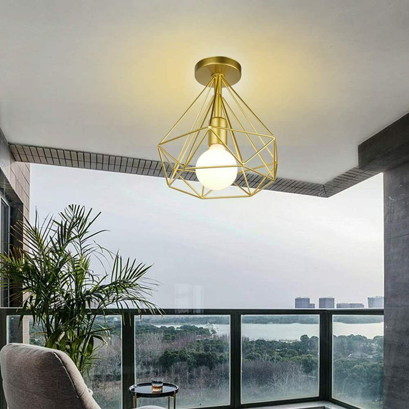 Mineo Semi Flush Mount