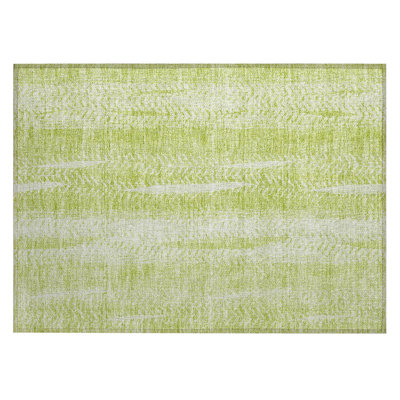 Jannai Washable Abstract Indoor / Outdoor Rug