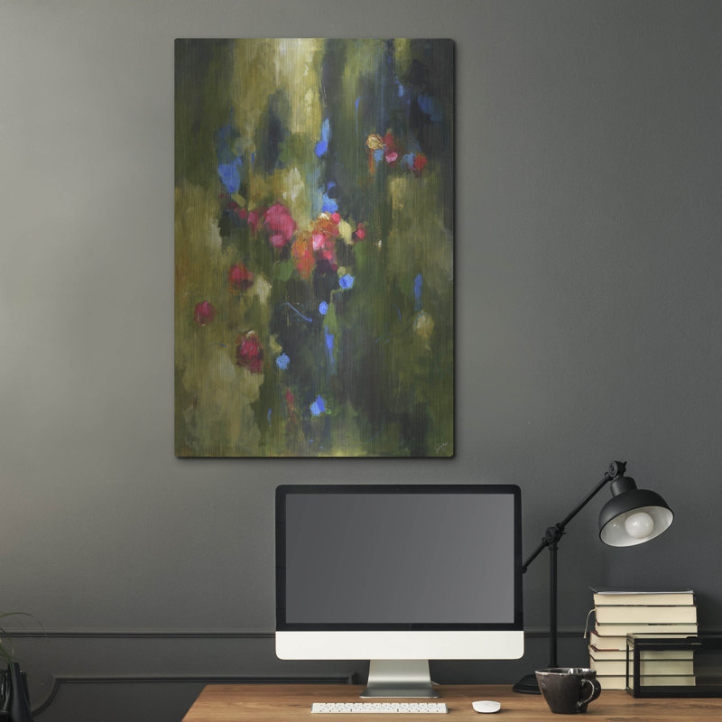 Winston Porter «Eden's Garden» par Solveiga, mur en métal, H 36 po x l 24 po