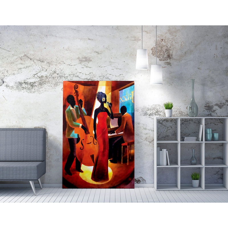 Superbe peinture sur toile décorative de 19,7 po x 27,6 po | 50% coton / 50% polyester, impression numérique sur toile | Cadre en bois élégant (0,8 x 1,2 pouces) | Parfait pour le salon, la chambre à coucher et le bureau