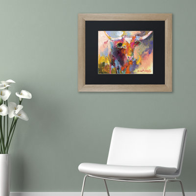 « boeuf », impression sur toile
