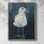 Night Gull I, reproduction encadrée - bois massif-139396852