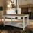 Daris Coffee Table With Storage Shelf. Solid Oak Top.-1741396517