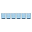Ensemble de 12 verres empilables bleus-115678258
