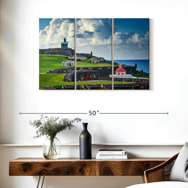 Sebbie San Felipe Del Morro Fort, 24" H x 38" W