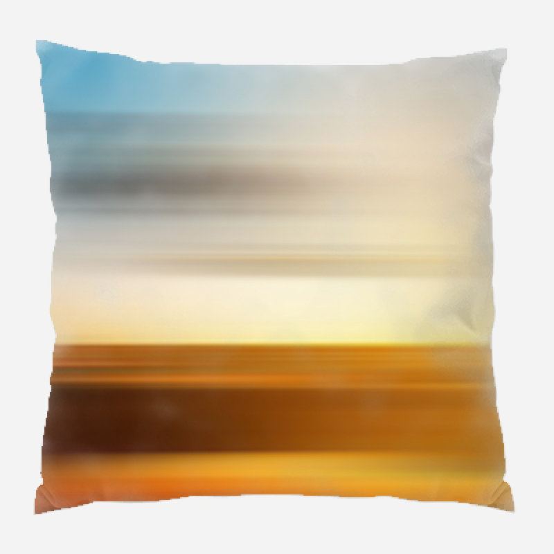 Coussin abstrait Capitol, Microsuède, Intérieur