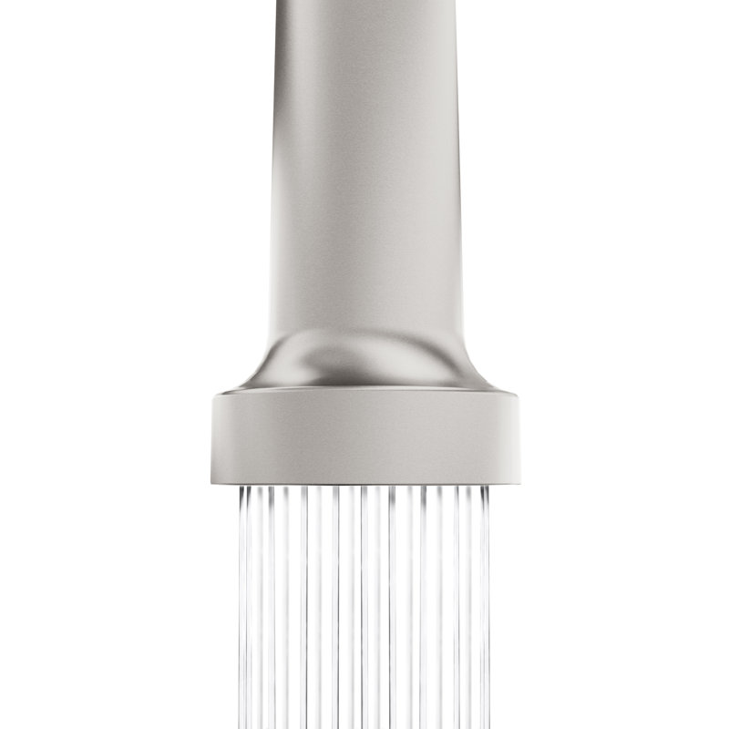 ZLINE Rubicon Pull Down Spring Spray Wand Kitchen Faucet in Champagne Bronze, Brushed Nickel