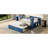 4 - In 1 Multifunctional Blue Full Size Daybed With Storage And Hydraulic Side Table, Converts To A Practical Desk Detachable Removable Desk, Saves Space Small Home Offices-840836193