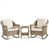 Coussin blanc / cadre brun clair est en rupture de stock