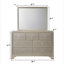 Commode à tiroirs de style contemporain-914521959
