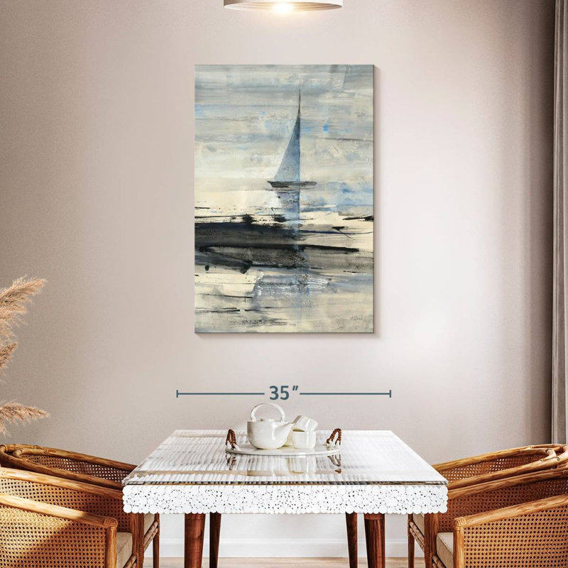Aletra voile abstrait II, H 45 po x l 30 po