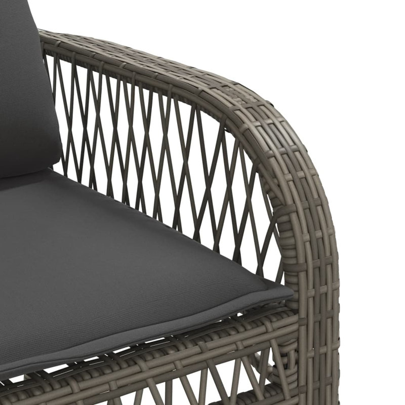 Ensemble de canapé de patio avec coussins 4 pièces Bay Isle Home ™, Gris, Gris