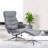 Manual Recliner with Footstool