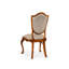 Chaise rembourrée en cuir véritable Buckingham-23515407-23515410