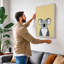Gentle Koala Modern - Wrapped Canvas-538934806-538934809