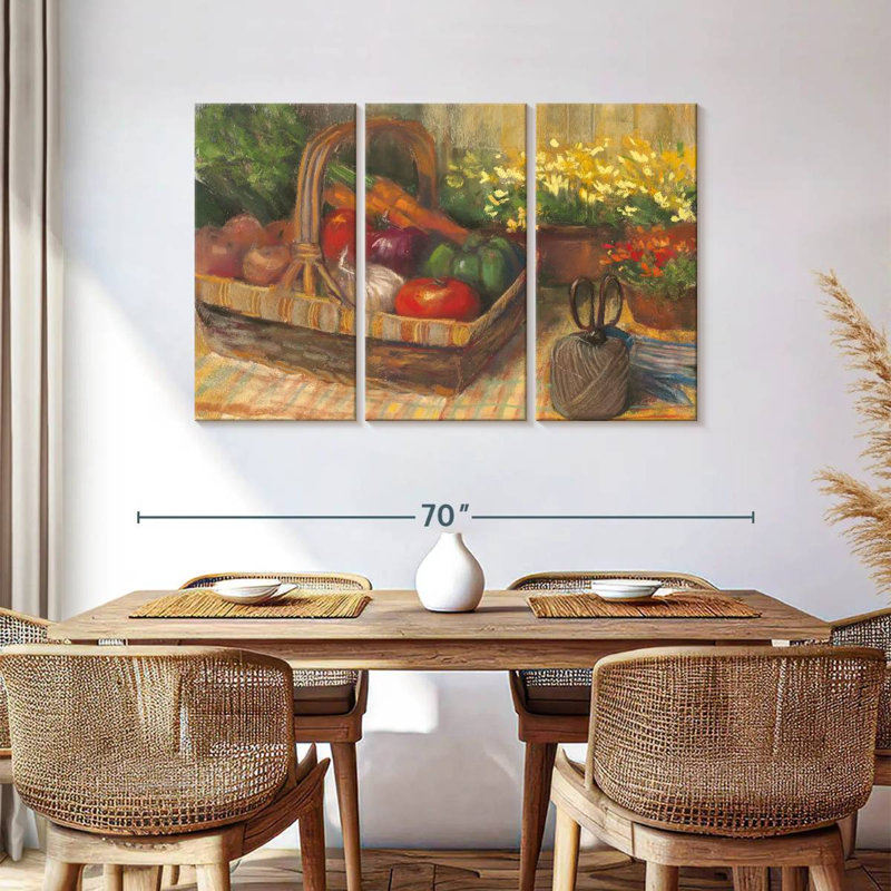 Yarlin Summer Produce, 36" H x 57" W