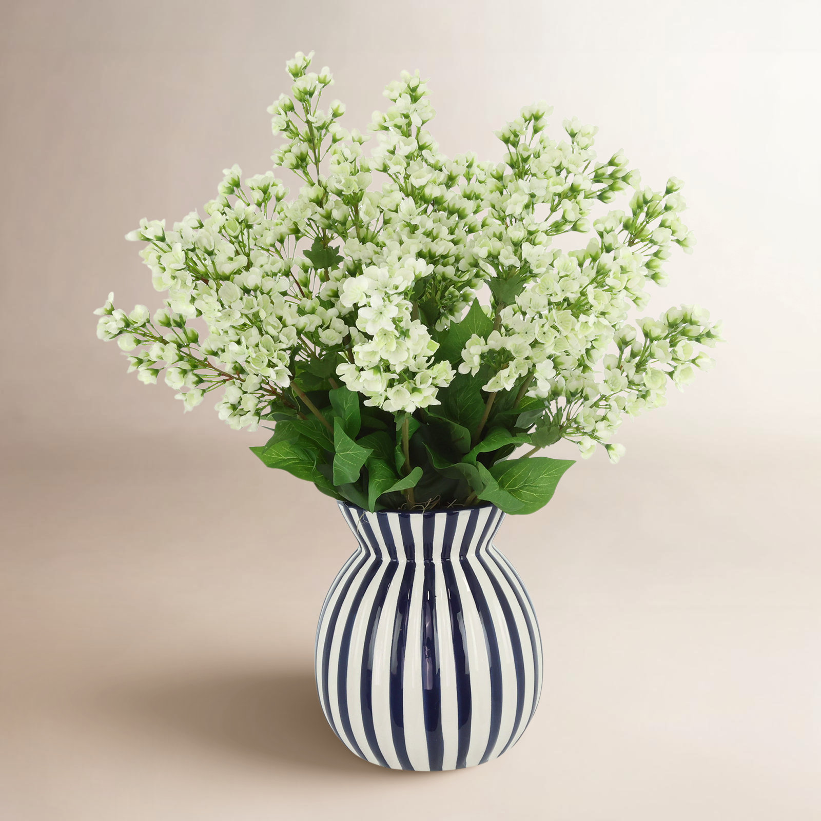 Bouvardia Arranged in Decorative Ceramic Vase