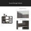 Armoire de rangement décorative