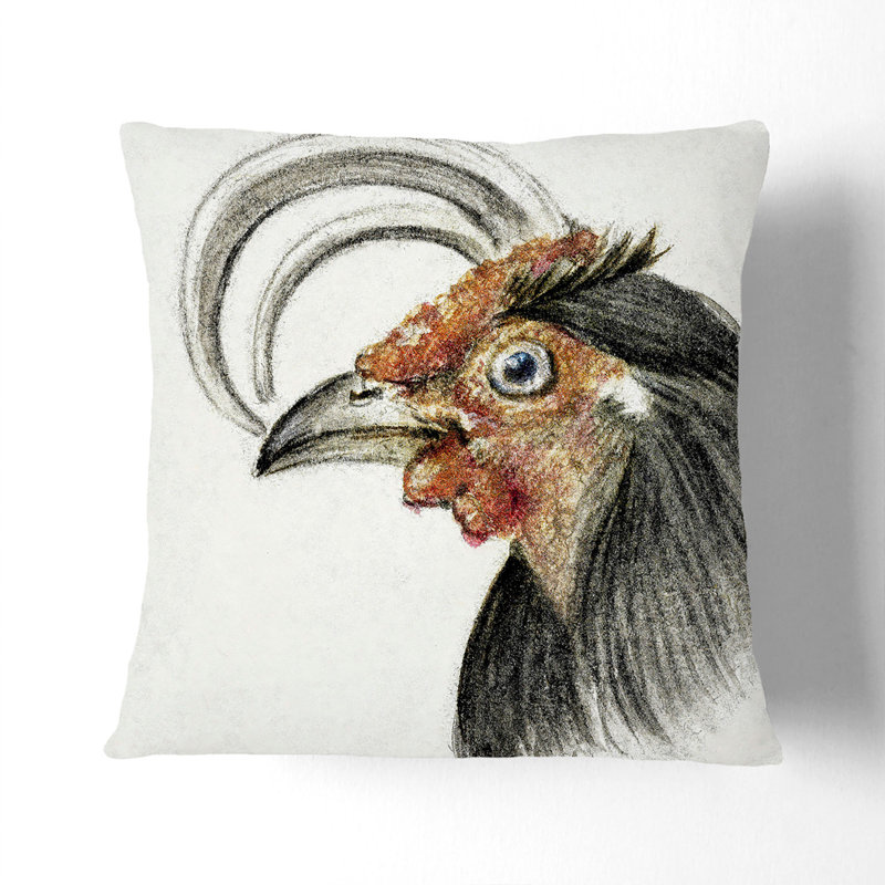 Square Throw Cushion, 55cm H x 55cm W x 20cm D