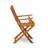 Darrin Folding Acacia Patio Dining chair-30942911
