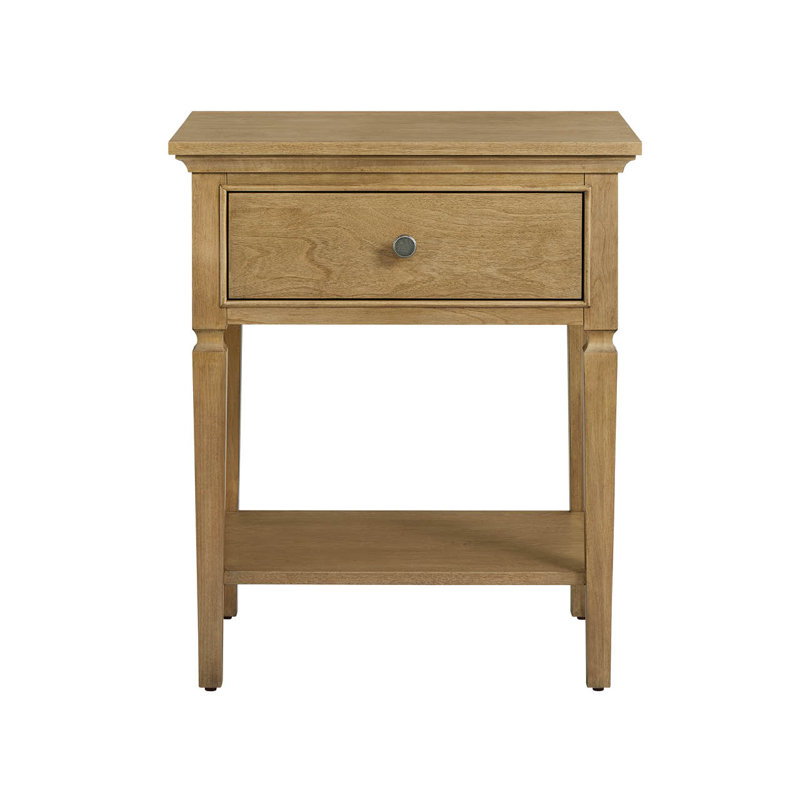 Birchaven 1 Drawer Nightstand, Brindle