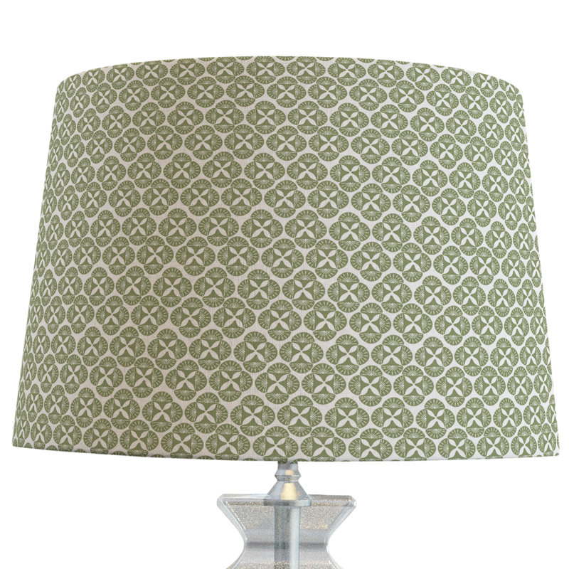 Sea Star Drum Lampshade, Green