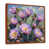 Toile avec cadre flottant brun