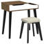Ensemble coiffeuse avec tabouret et miroir Philon