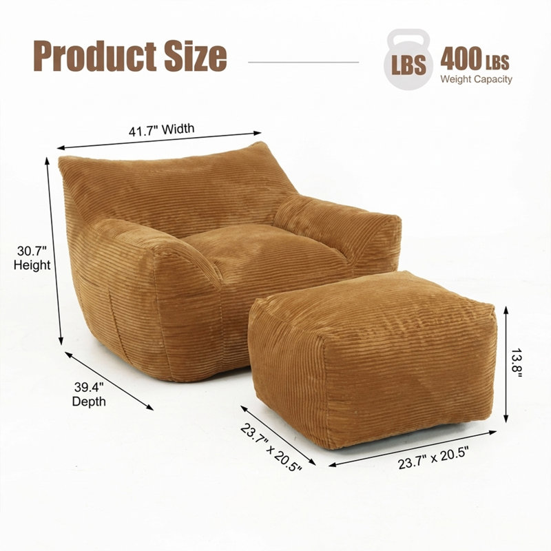 Fauteuil à billes, Brun