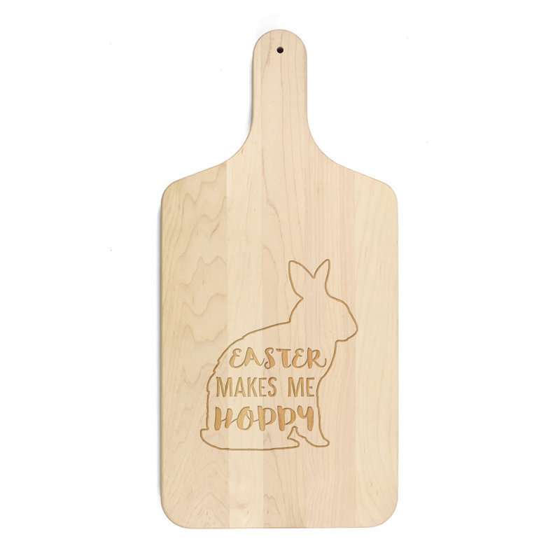 Easter Makes Me Hoppy Cutting Board