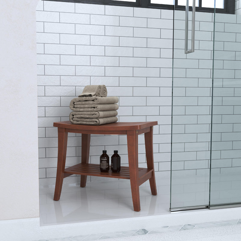 Banc de douche en bois l 20 po Souders