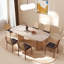 Table de salle à manger simple de style français crème-106544000