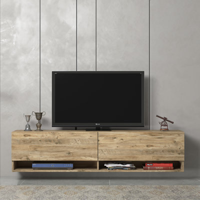 Meuble télé flottant pour téléviseur de 78 po ou moins