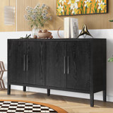 Versatile Wooden Storage Cabinet for Home Organization with Multiple Functions