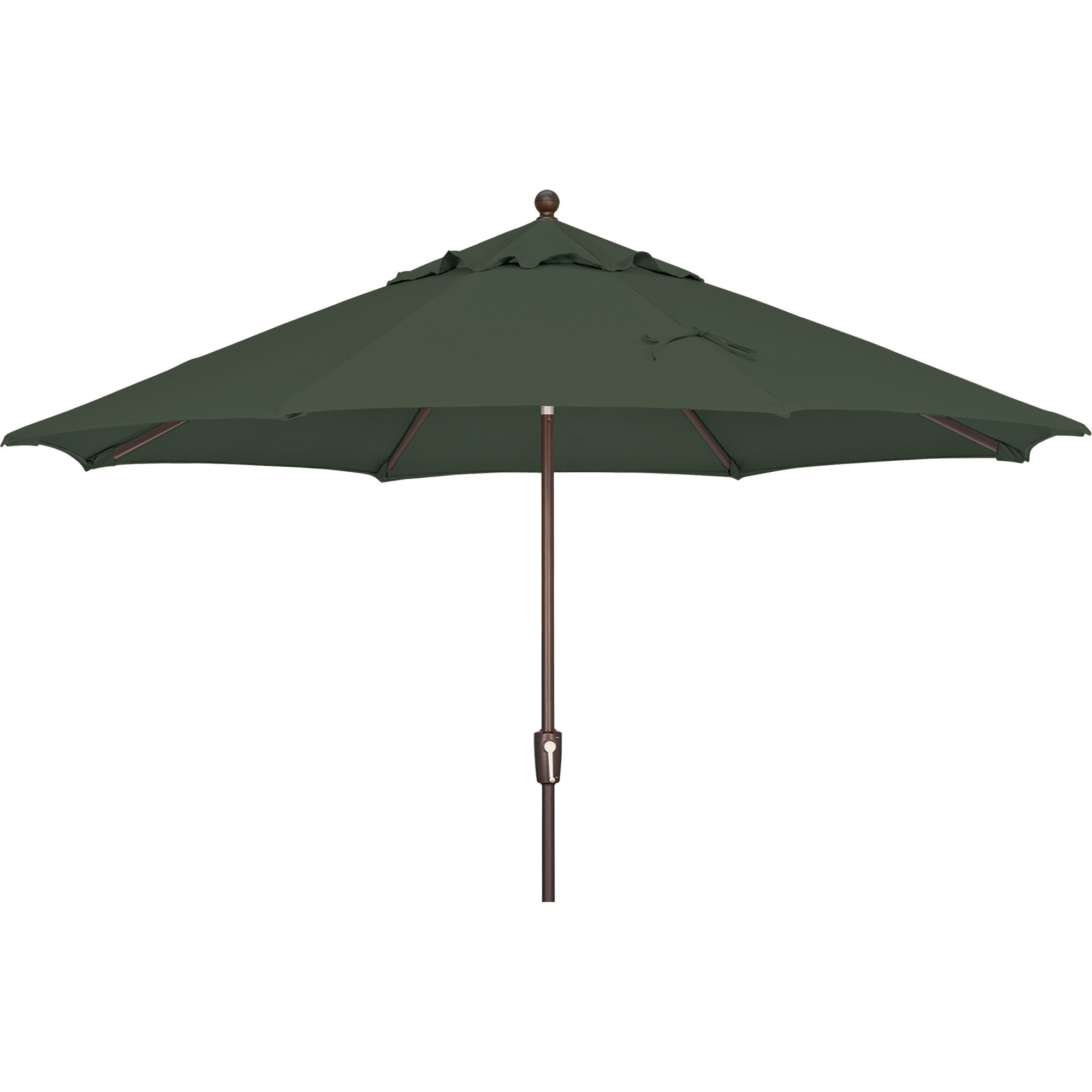 Launceston 132'' Outdoor Umbrella, Bronze, Antique Beige Sunbrella® Canvas