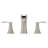 Jaida Widespread Bathroom Faucet with Drain Assembly-35189538