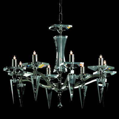 Lovettsville 8 - Light Candle Style Chandelier