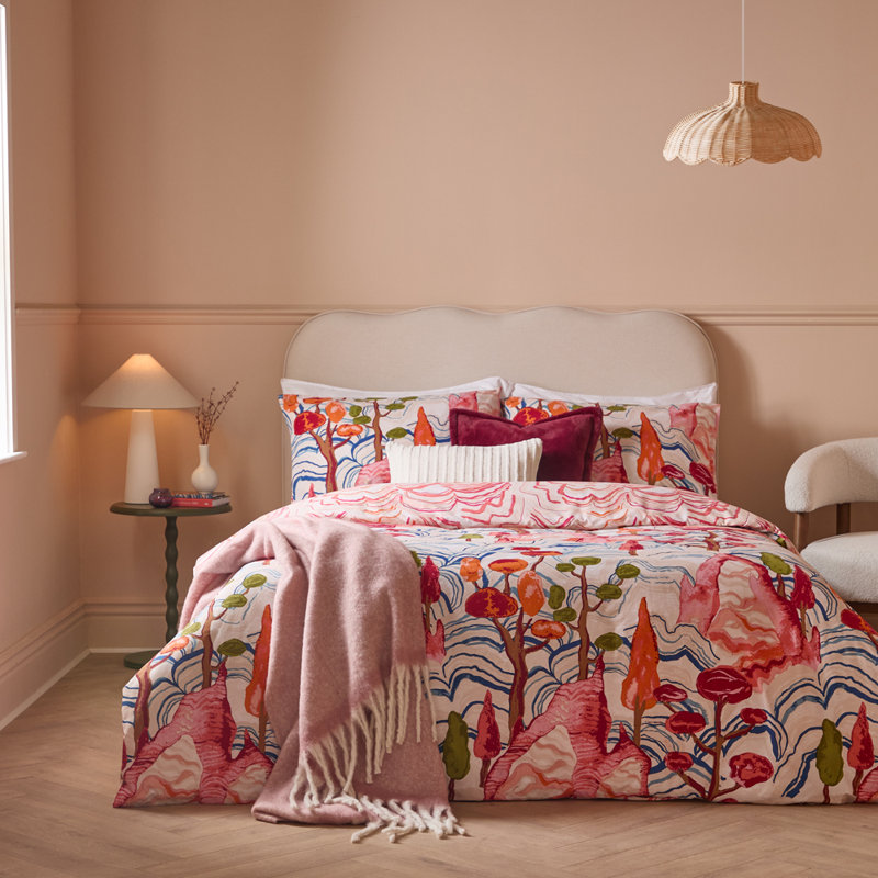 Terra Nova Polyester No Pattern Duvet Cover Set with Pillowcases, Single Duvet Cover + 1 Standard Pillowcase