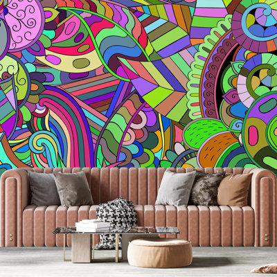 Murale abstraite