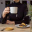Atac Ceramic Teacup and Saucer-646936585