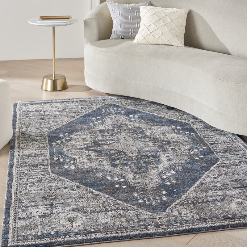 Hice Floral Indoor Rug, Rectangle 7'10" x 9'10"