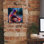  «Wanderer 2» par Ann Klee, art mural sur toile, 12 po x 12 po