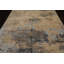 Tapis beige abstrait en laine / soie noué à la main 8 pi x 10 pi Abstract