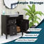 30 po Ensemble de meuble-lavabo autoportant avec comptoir en céramique-114254755-114254756