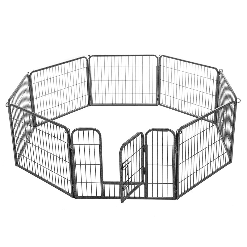 Joesph 60cm H Metal Exercise Pen With Door