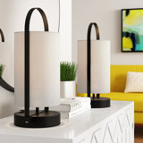Dunkerton Metal USB Table Lamp