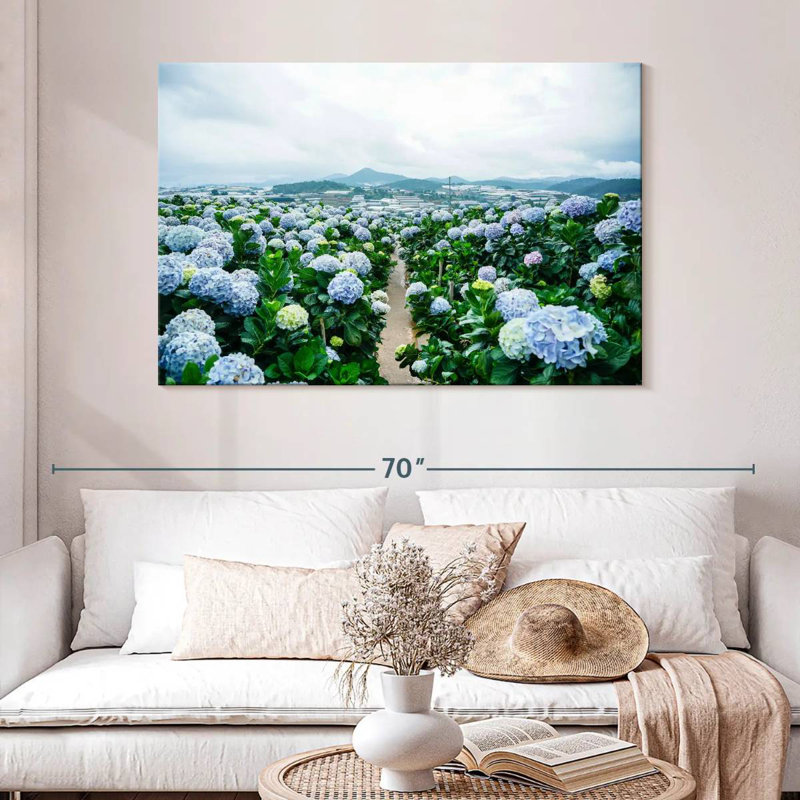 Alvord Hydrangea Farm, 32'' H x 48'' W