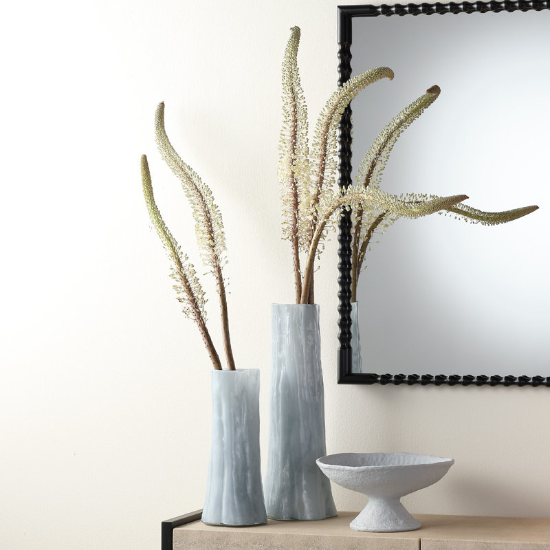 Sequoia Handmade Glass Table Vase, overall height- 20"